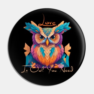 Love Is Owl You Need Pin