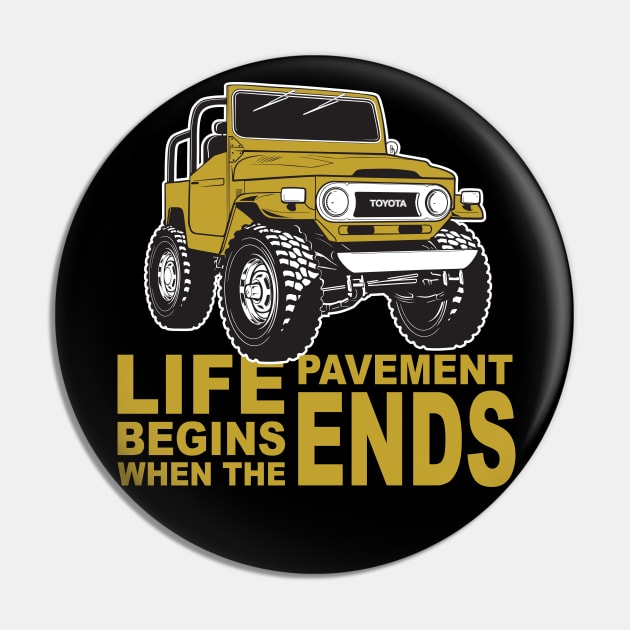 Life Begins Pin by Bulloch Speed Shop