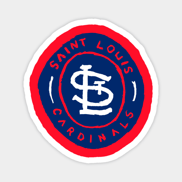 St. Louis Cardinaaaals 02 Magnet by Very Simple Graph