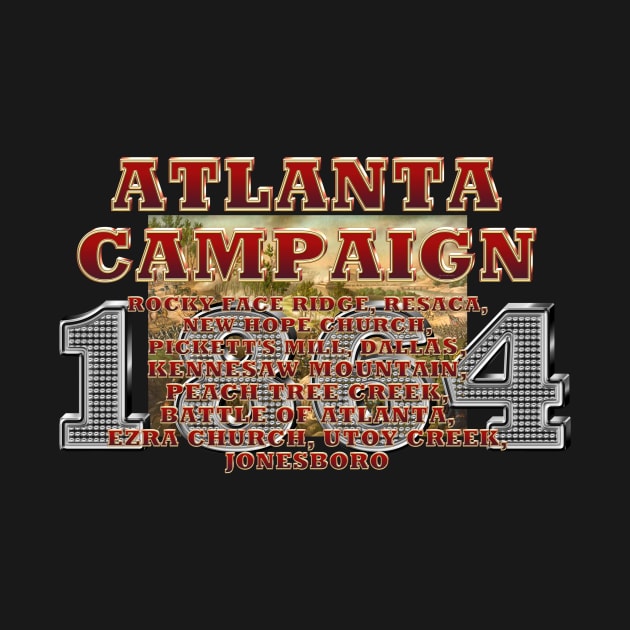 Atlanta Campaign, Civil War by teepossible