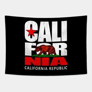 California Republic (vintage distressed look) Tapestry