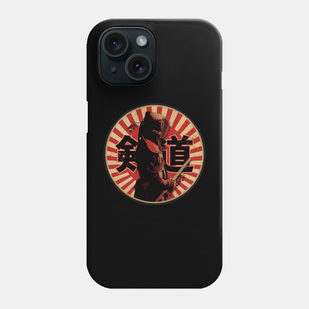 Kendo Kanji Phone Case by CTShirts