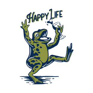 Green Frogs Enjoy Life T-Shirt