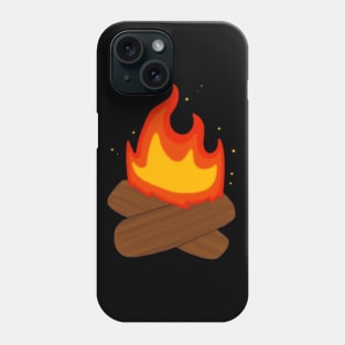 Cartoon Bonfire Phone Case