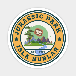 Jurassic Park Isla Nublar Magnet