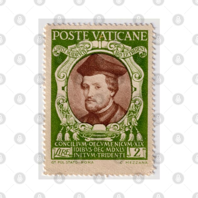 Vatican stamp by rogerstrawberry