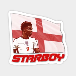 Euros Heroes - Bukayo Saka - STARBOY Magnet