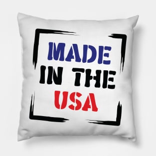 Made In The USA v2 Pillow