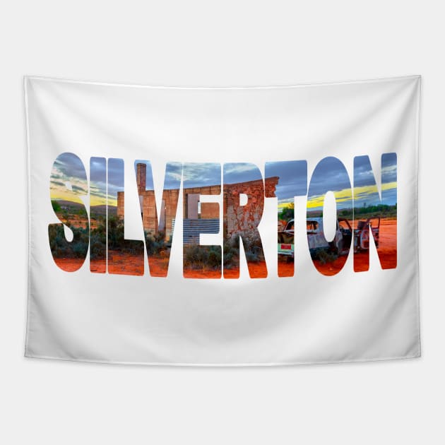 SILVERTON Heritage - New South Wales, Australia Tapestry by TouristMerch