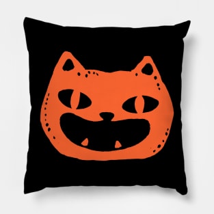 Pumpkin the cat Pillow