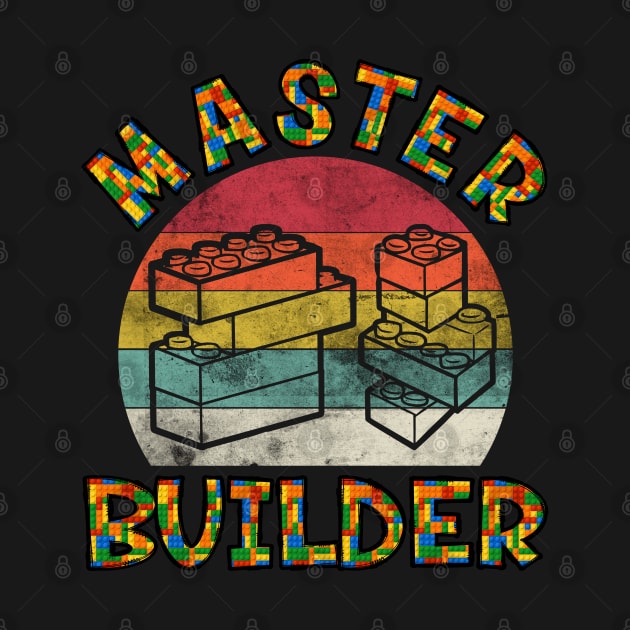 Birthday Master Brick Block Builder by BOOBYART