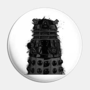 Exterminate! black Pin