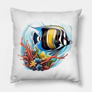 Moorish Idol Pillow