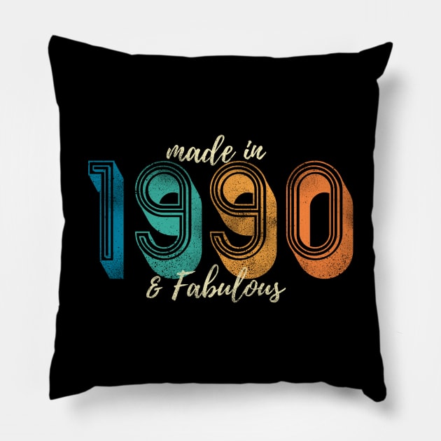 Made in Year 1990 & Fabulous Pillow by deelirius8