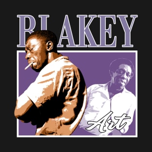 Jazz Drumming Elegance Trendy T-Shirts Capturing the Timeless Groove of Blakey T-Shirt