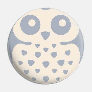 Dusk Pastels Owl Pin