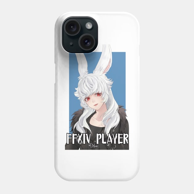 FFXIV player Phone Case by Amber Anime