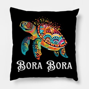 French Polynesia Bora Bora Pillow