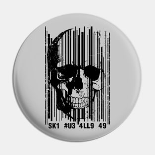 Skull Code Pin