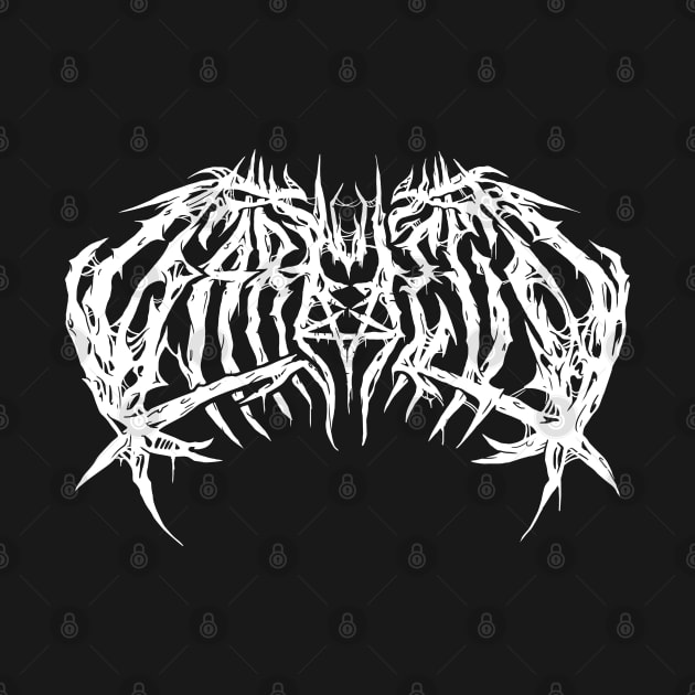 Garfield - Death Metal Logo by Brootal Branding