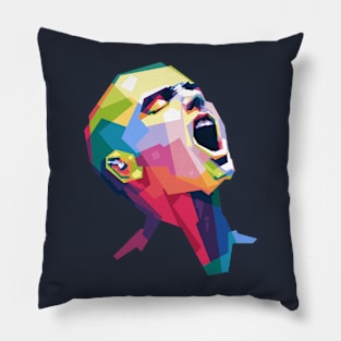 Sinead O'Connor Pop Art WPAP Pillow