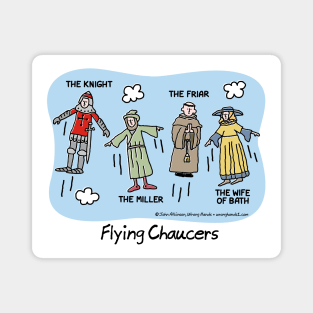 Flying Chaucers Magnet