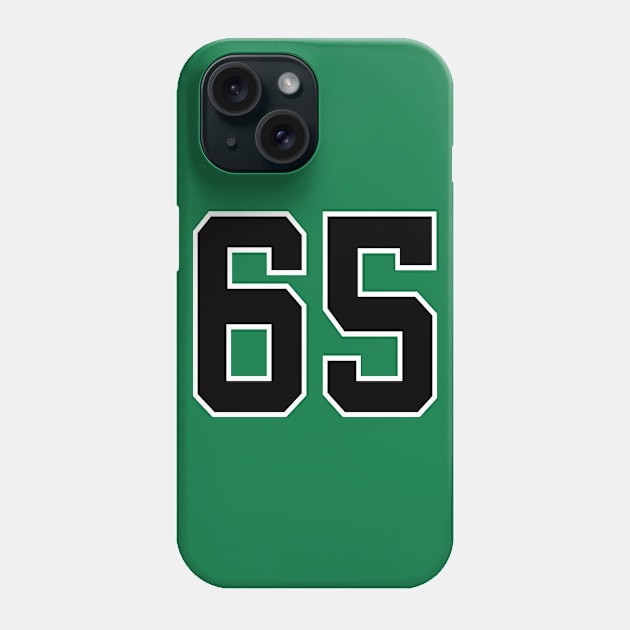 Number 65 Phone Case by colorsplash