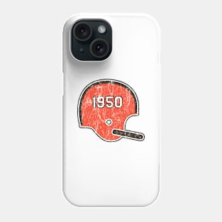 Cleveland Browns Year Founded Vintage Helmet Phone Case