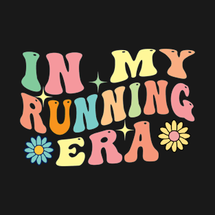 Retro Groovy Runner In My Running Era T-Shirt