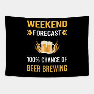 Weekend Forecast Beer Brewing Tapestry