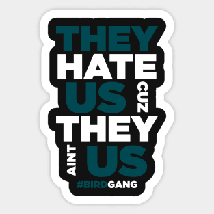 Houston Astros HATE US Die Cut Glossy Vinyl Sticker