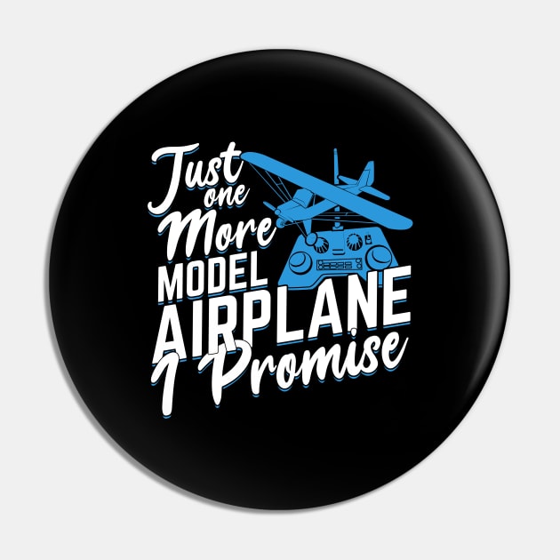 Funny Model Airplane RC Plane Pilot Gift Pin by Dolde08