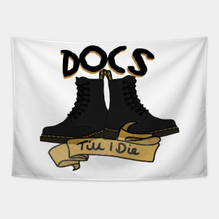 Docs Till I Die Tapestry