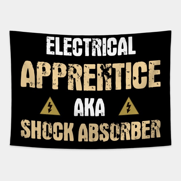 Electrician Apprenticeship Graduation Gift Idea Tapestry by MGO Design