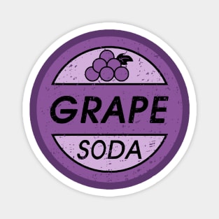 Grape Soda Badge Magnet