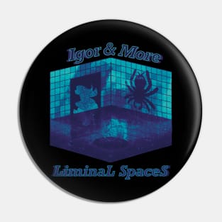 Igor & More Tarantula Liminal Space Blue Haze Pin