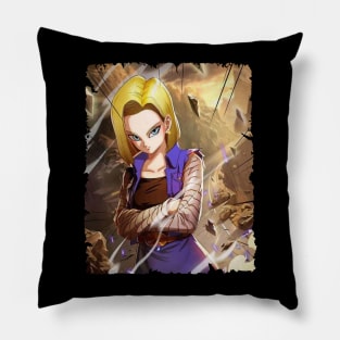 ANDROID 18 MERCH VTG Pillow