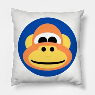 Happy Gorilla Pillow