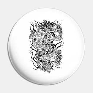 Japanese Dragon Pin