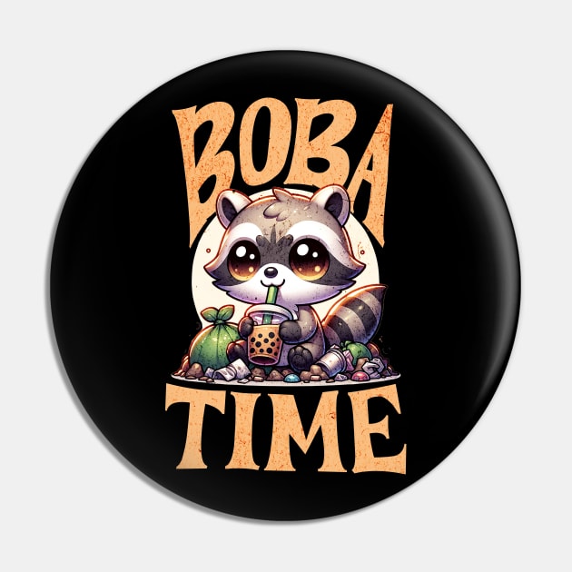 Boba Time Pin by The Jumping Cart