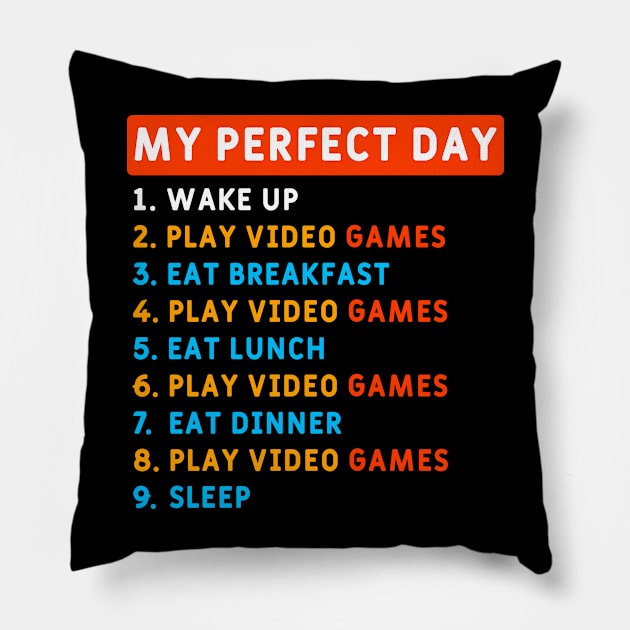 video games Pillow by Yyoussef101