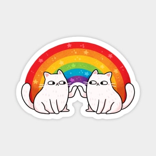 Rainbow Cats Magnet