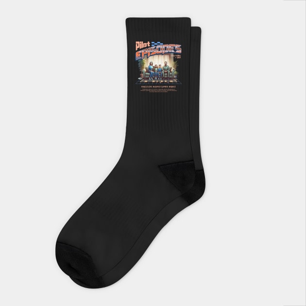 Pilot Episodes Socks by TEENIE DESIGN