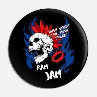 ram jam ll music speaks Pin