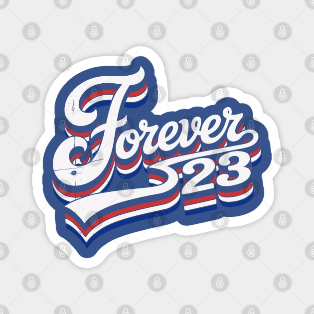 Forever 23 Cubs Shirt Ryne Sandberg Shirts FO23VER shirt Vintage Chicago Cubs Hall of Fame Magnet by celestial_artworks