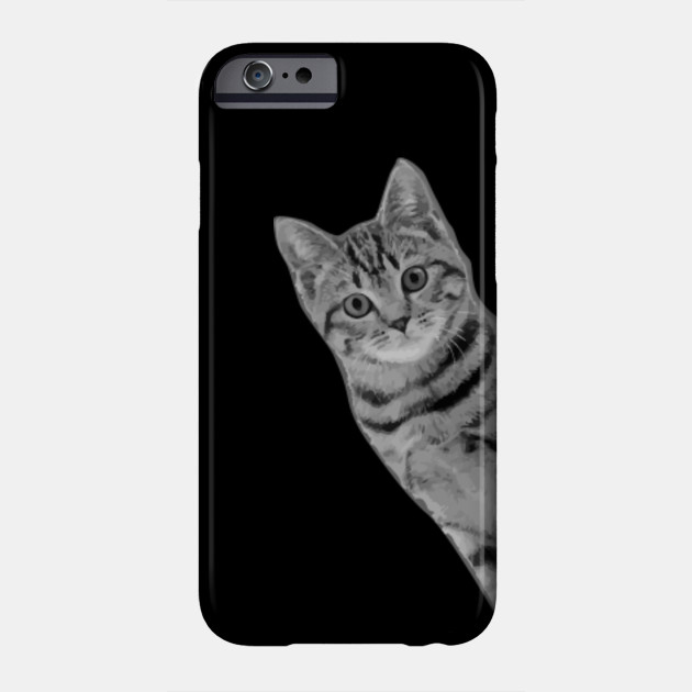 Peeking Around The Corner Cat Pet Cats Peek Cat Lover Gift Idea