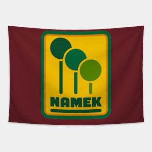 Namek Retro Logo Tapestry