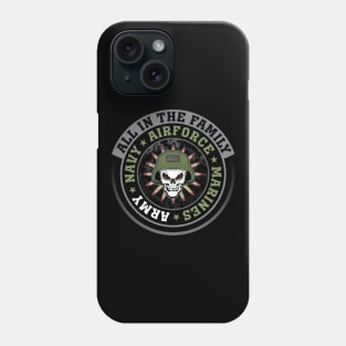 ALL IN THE FAMILY ARMY Phone Case