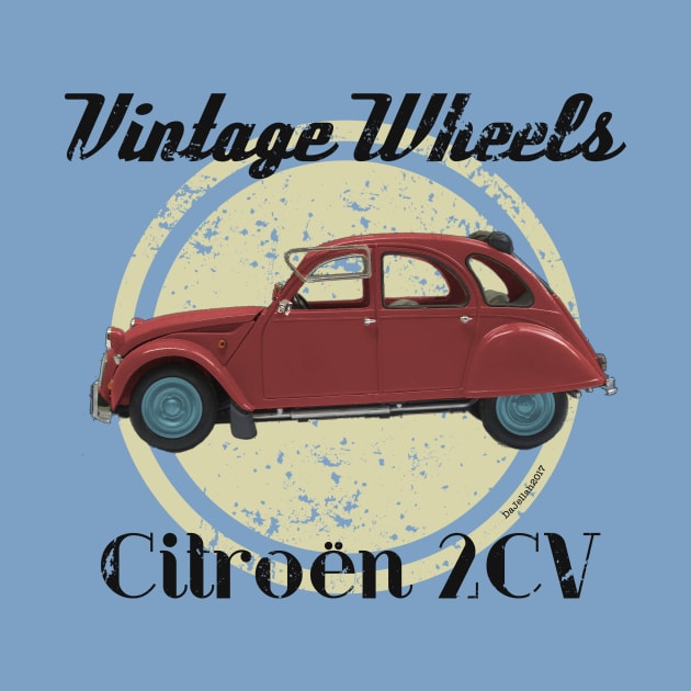 Vintage Wheels - Citroën 2CV by DaJellah