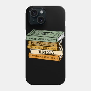 Austen Books Phone Case